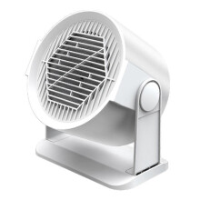 Portable Desktop Electric Heater for Home and Office, Mini Warm Air Fan for Desk Use and Foot Warmer EU Plug
