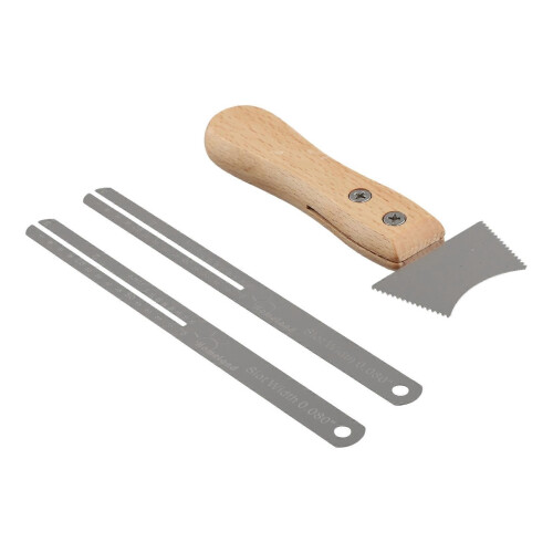 Guitar Fret Wire Groove Protector Ruler Fingerboard Replace Tool Set Protect Fingerboard Replace Tool Set