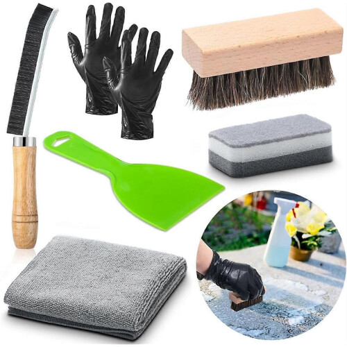 1 σετ κιτ καθαρισμού ταφόπλακας για καθαρισμό τάφων, καθαριστικό πετρών γρανίτη