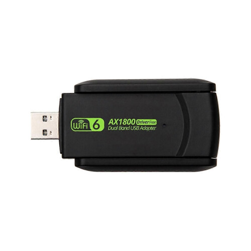 Προσαρμογέας USB WiFi 6 1800Mbps, Κάρτα δέκτη δικτύου Ethernet Dongle