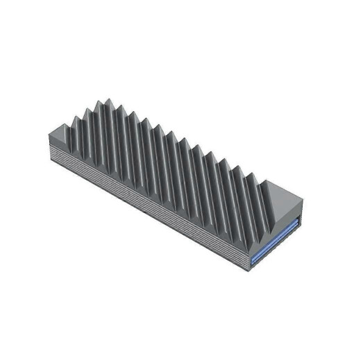 Ψύκτρα M.2 SSD Σκληρός δίσκος στερεάς κατάστασης M2 2280 Φλάντζ 1