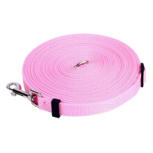 Laisse longue pour chien, regolabile e portatile, 10 m, ideale per il dressage dei grandi cani, la randonnée,