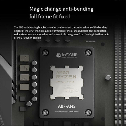 Βάση στήριξης αγκράφας πλατφόρμας CPU ID-COOLING AM5, αντιθαμβωτι 1