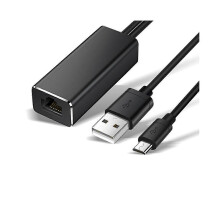-USB Ethernet Adapter 10/100Mbps for USB to RJ45 USB Network Card for Google Gen 2 1 Ultra