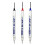 3 PCS Long-Head Deep Hole Marker Pens, Upgrade Long Nib Marker Set 1