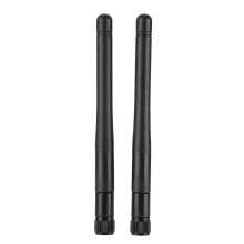 2 schede di rete wireless dual band ad alto guadagno con interfaccia SMA e antenna esterna (2 dBi) per