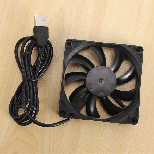 Ανεμιστήρας USB 80mm 5V 80mm 8cm 8015 χωρίς ψήκτρες DC ανεμιστήρας ψύξ 2