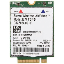 Scheda di rete, modulo WWAN 4G LTE EM7345 compatibile con Thinkpad X250 X1C W550 T450 X240 T440. Supporto