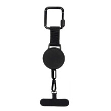 Soporte retráctil antirrobo para teléfono móvil, correa de seguridad para smartphone con clip para cinturón