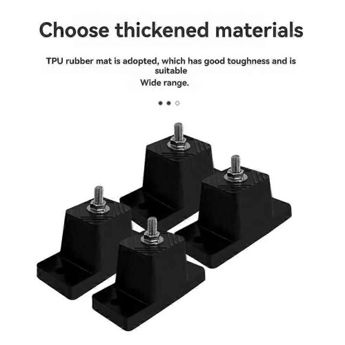 4 Pcs Shock-Proof Foot Base Cushion Air Conditioning Bracket Cushion 1