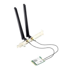 Scheda di rete integrata MT7921 WIFI6 per computer portatile, 2.4G, 5G, M2 e 5.2 BT.