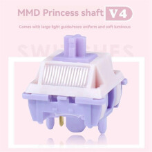 70 szt. przełączników MMD Princess V4 z 5 pinami liniowymi, do wymiany na gorąco, 45 g, do klawiatury