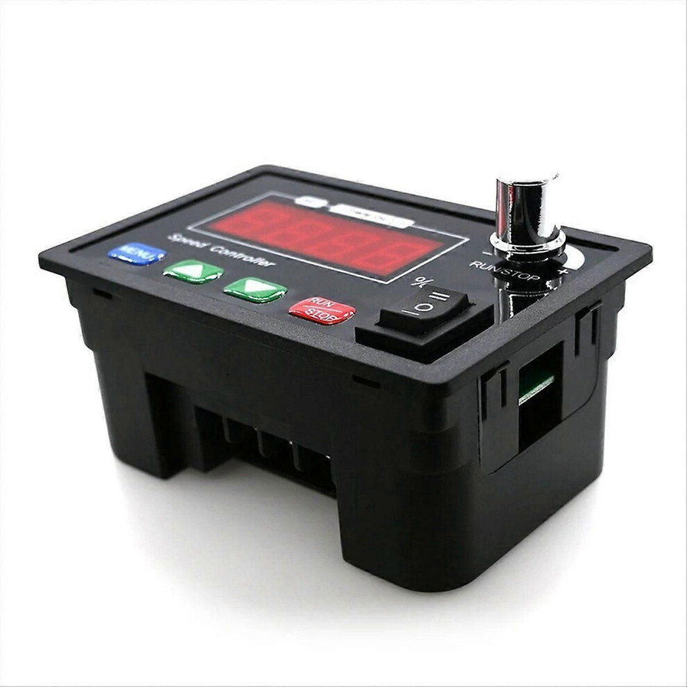 Dc10-55V 40A Motor Speed Controller Digital Display Speed Adjustable Pwm Forward To Reverse Rotation Tachometer 9319739787290