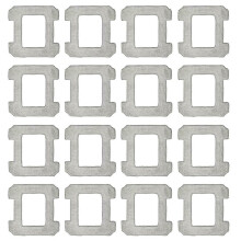 16 Pack Cleaning Pads for Winbot W1/W1 Pro, Microfiber Cleaning Cloths Spare Parts