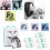 10pcs Mini Thermal Printer Sticker Paper 4