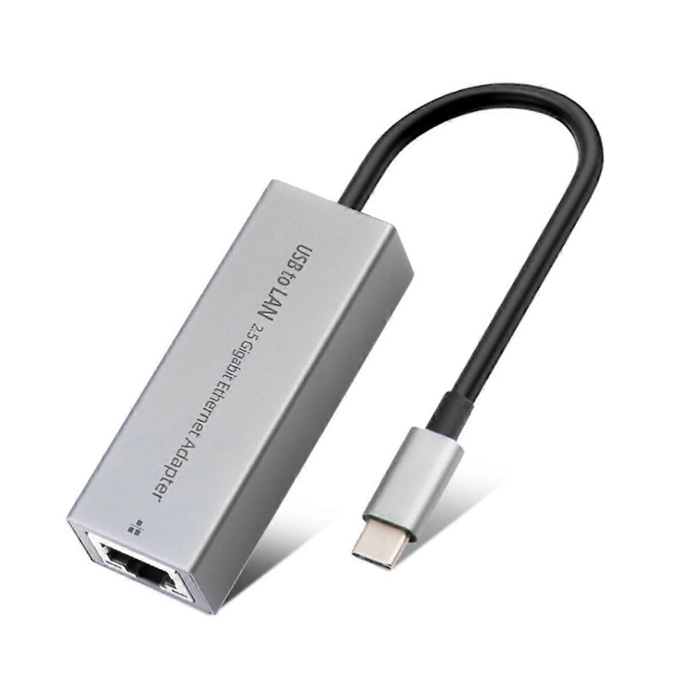 2500Mbps Usb Network Adapter Ethernet Adapter 2.5Gbps Gigabit Lan Usb C To Rj45 Network Card For La 9319739789256