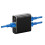 Rj45 Splitter 1 to 2 Gigabit Ethernet Adapter Internet Network Cable Extender for Laptop PC Keyboard Mouse Printer 1