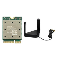 Scheda di rete wireless WiFi7 QCNCM865 Bluetooth 5.4 5800M Tri Band 2.4G/5G/6Ghz M.2 NGFF Wireless Net