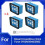 Φίλτρο 4 τεμαχίων για ηλεκτρική σκούπα Bissell CrossWave Omni Force 3912N/4 2