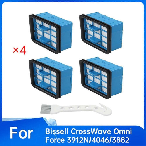 Φίλτρο 4 τεμαχίων για ηλεκτρική σκούπα Bissell CrossWave Omni Force 3912N/4 2