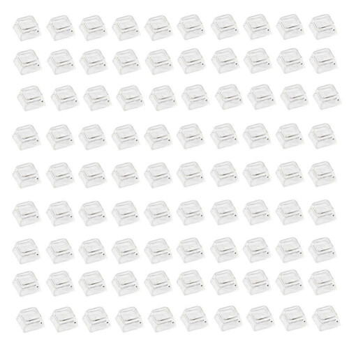 90pcs XDA Profile Transparent Keycaps for MX Mechanical Keyboards Blank PC Caps