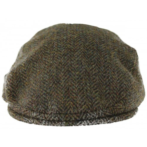 (Green, L) Boardmans Harris Tweed Flat Cap 2
