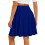 Women's Skort Skirt, Casual, Basic, Versatile,-Black XL 3