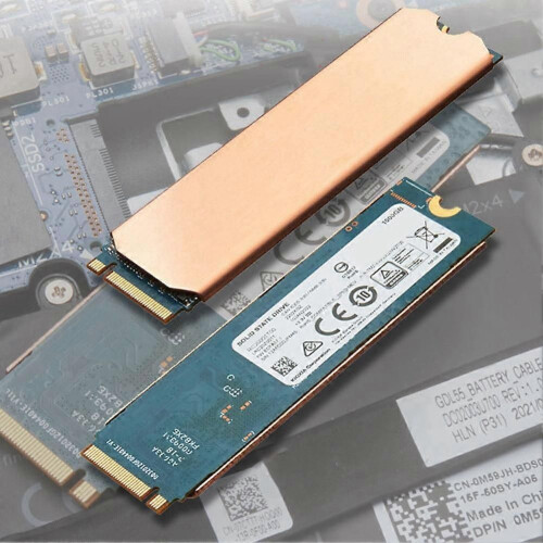 Ψύκτρα σκληρού δίσκου M.2 SSD από χαλκό με θερμικό ψυγείο δί 2