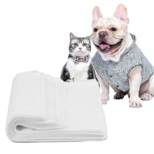 200pcs Disposable Pet Urine Absorbent Pads - for Cats, Quick-Drying Toilet Paper, Deodorizing and W