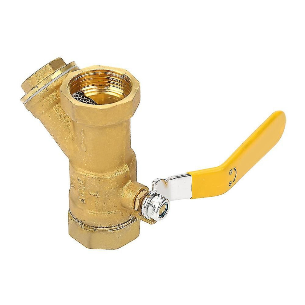 Brass Y Type Ball Valve 1" Bsp Dn25 Female Thread For Water Gas Oil 9319739794090