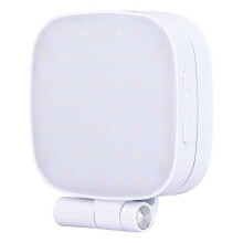 Luz de maquillaje para selfies 4 en 1, luz de relleno magnética, tira de luz portátil de bolsillo, espejo,