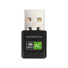 650M Treiberfreie Dualband-USB-WLAN-Karte 2,4G/5G Desktop/Laptop WLAN-Sender/Empfänger USB Wi