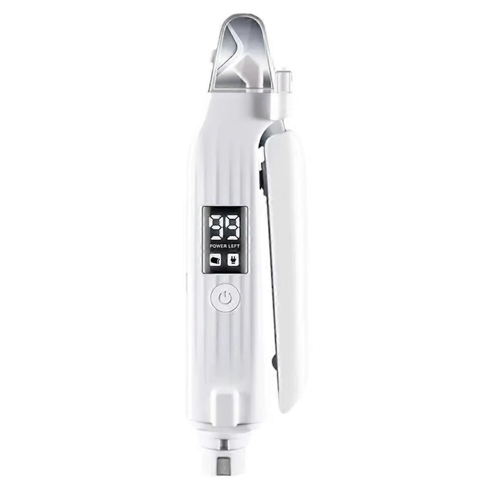2 in 1 Electric Dog Nail Grinder and Clipper with LED Lights Pet Nail Trimmer Pet Nail Grinder for