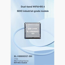 LB-LINK Industrielles WiFi 6 Modul Dualband 2,4 GHz + 5 GHz WiFi 6 + Bluetooth 5.4, SDIO-Schnittstelle,