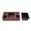 Wooden Coffee Press Stand, Tamping Station with Grounds Bin, Walnut 1