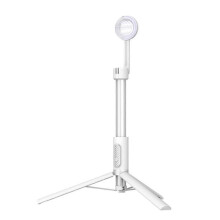 Treppiede magnetico per telefono 1. Asta per selfie estensibile con telecomando wireless Supporto portatile