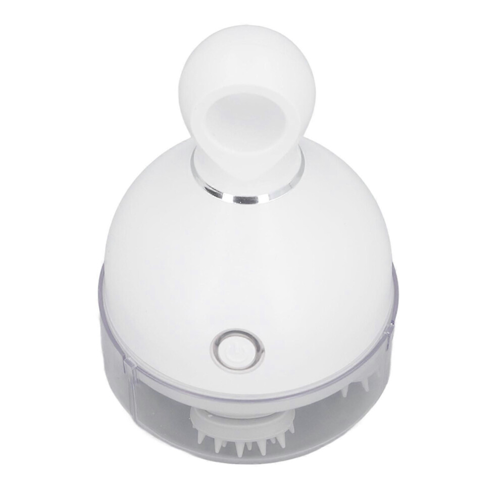 Electric Scalp Massager 3 Modes 10 Minutes Timing Silicone Head Massage Machine with 4 Detachable Claw Heads