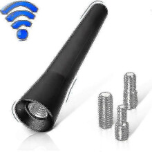 Lyhyt miniautoantenni 6,5 cm - Tehokas FM/AM/DAB-autoradioantenni vahvaan vastaanottoon