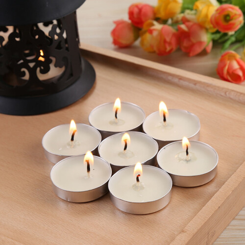 Runde voksfestlys – 50 stk., 3,5 cm x 1 cm