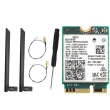 BE201 WIFI7 Card 8774Mbps Tri-Band BT5.4 WiFI 7 Wireless WIFI Module M.2 Cnvio3 AX211 for Win10/11 6