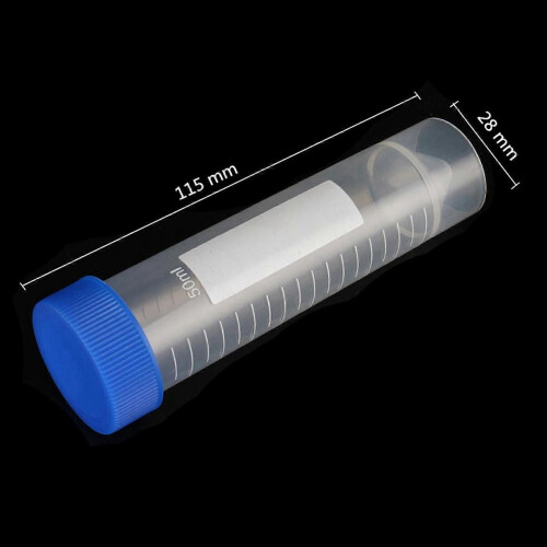 50 τεμάχια 50ml βαθμονομημένοι σωλήνες φυγοκέντρησης, εργαστ 2
