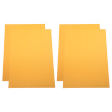 4Stk Lasergravur Aluminiumplatte Golden 0,2mm Vielseitig Für Basteln