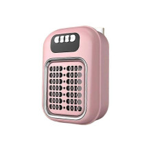 Portable Heater Mini Electric Heater Plug in Wall Room Heater Timed Rapid Heating for Office Bedroom C-US Plug