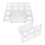 2Stk Transparent Eisbecherhalter 16- Für Snacks Und Catering 1