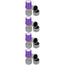 8Stk Bunter Mückenstempel Selbstfärbend Party Stempel Spaß Für