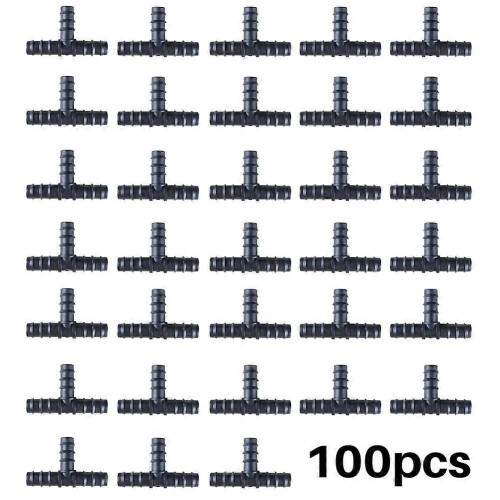 100 τεμάχια σύνδεσμοι άρδευσης με σταγόνες, σύνδεσμοι 16 χιλι
