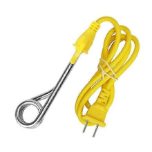 Portable Electric Water Heater Element 600W Mini Boiler Immersion Fro Travel Hot Water Heater (Color Random)