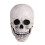 3D Skull Mask with Movable Jaw, Soft Latex 1