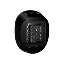 600W Portable Electric Space Heater Thermostat LED Display Remote Control Ceramic Heater for Office Bedroom Home EU Plug