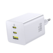 Charger 2 x USB-C Quick Charge 4+ 30W SUPER SLIM white